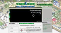 Desktop Screenshot of giovanixmilano.it